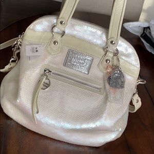 Coach sequin Poppy handbag. Never used.